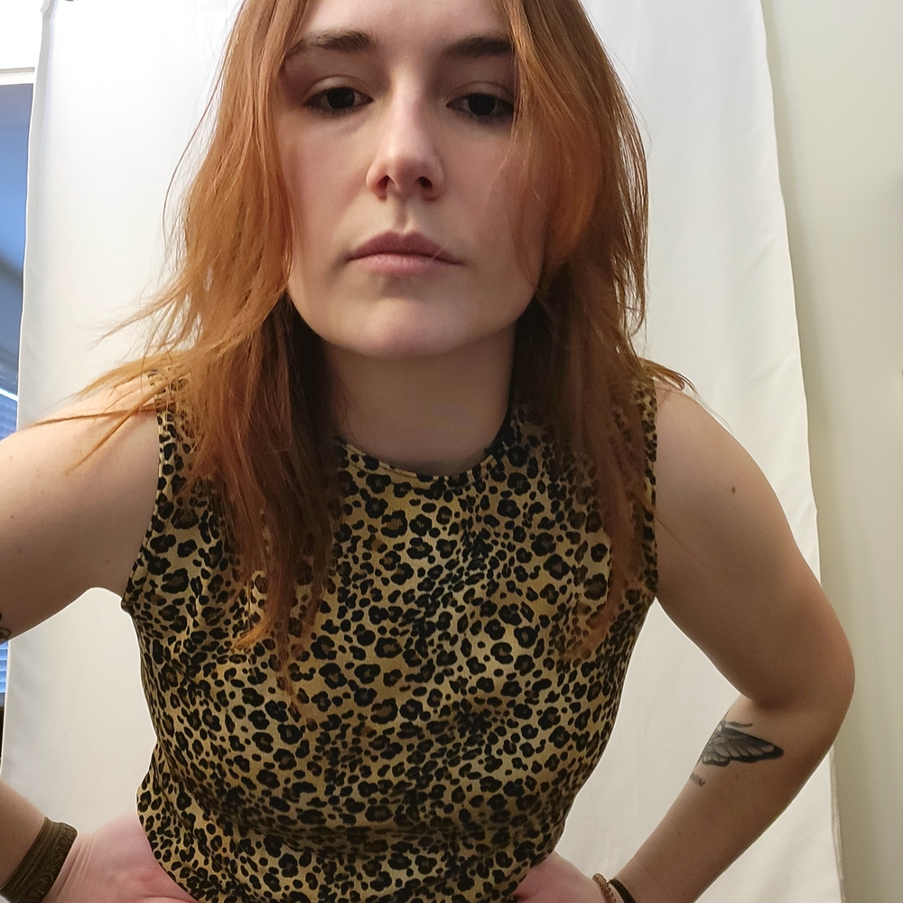 Chic Leopard Print Tank Top